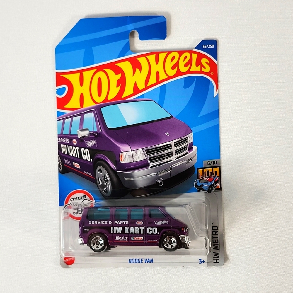 Hot Wheels - Mattel - Dodge Van - Miniature - collectible